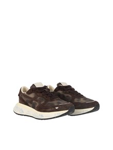PREMIATA SNEAKERS LAURYN BROWN/ANIMALIER LEO