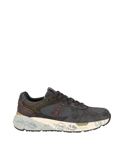 PREMIATA SNEAKERS MASE25 TAUPE/DARK GREEN