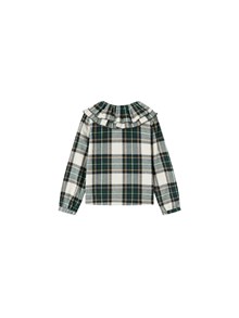 NANAN BLUSA SCOZZESE VERDE