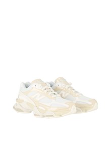 NEW BALANCE Scarpa Lifestyle - UNISEX - TIER 1 - Synthetic-Patent-Mesh - OFF WHITE - TAN