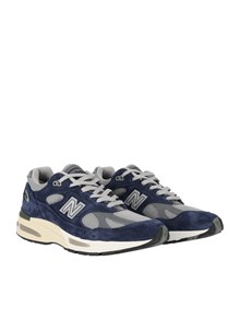 NEW BALANCE Scarpa Lifestyle - UNISEX - Suede-Synthetic-Mesh - INSIGNIA BLUE - ALLOY