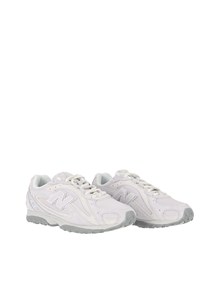 NEW BALANCE Scarpa Lifestyle - UNISEX - TIER 4 - Suede-Mesh - LIGHT GREY