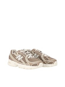 NEW BALANCE Scarpa Lifestyle - UNISEX - Suede-Mesh - MUSHROOM - DRIFTWOOD