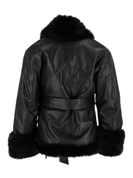 ROTATE DONATELKA LEATHER JACKET