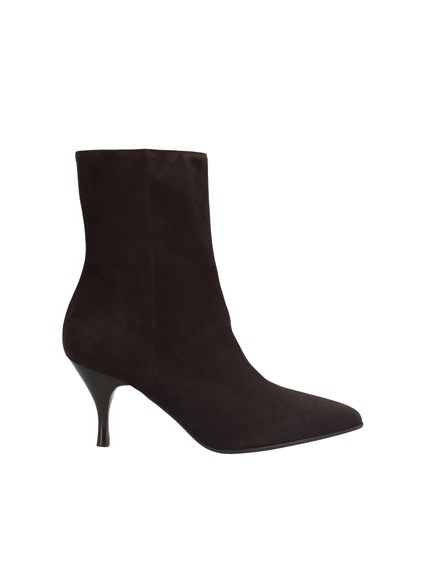 SERGIO LEVANTESI ANKLE BOOT JODI67 SUEDE CHOCOLATE