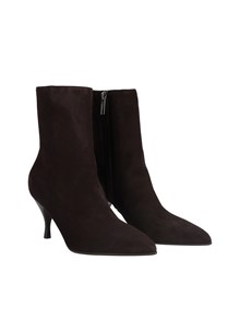 SERGIO LEVANTESI ANKLE BOOT JODI67 SUEDE CHOCOLATE