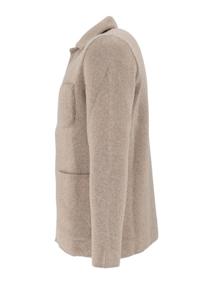LARDINI MEN'S KNIT JACKET