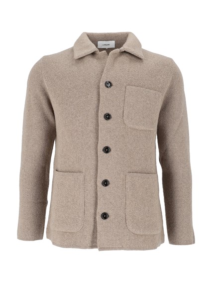 LARDINI MEN'S KNIT JACKET