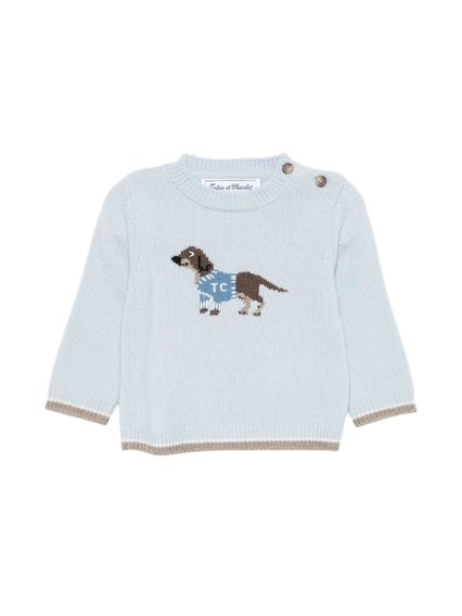 TARTINE & CHOCOLAT PULL7 HORIZON BLUE