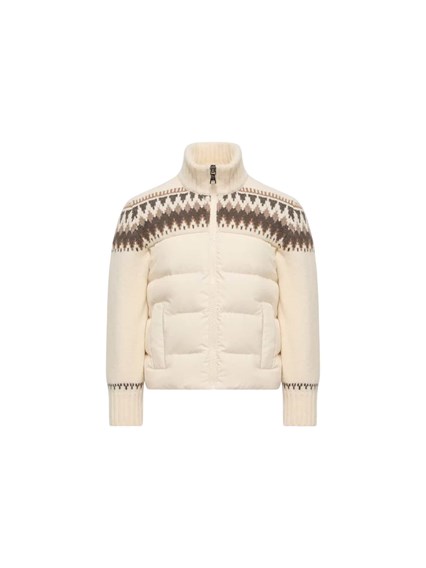 MONCLER ENFANT NATURAL CARDIGAN
