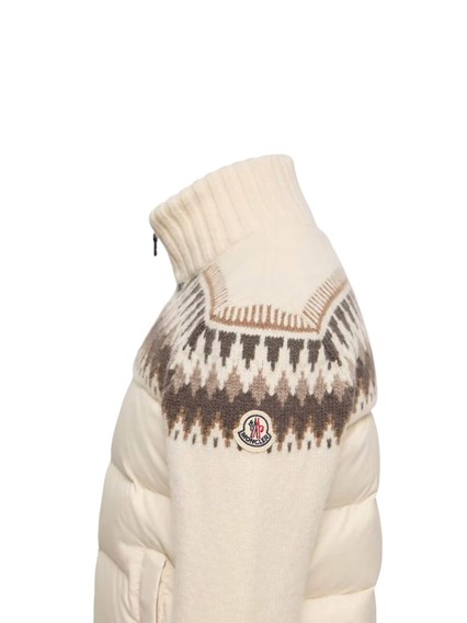 MONCLER ENFANT NATURAL CARDIGAN