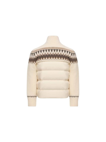 MONCLER ENFANT NATURAL CARDIGAN