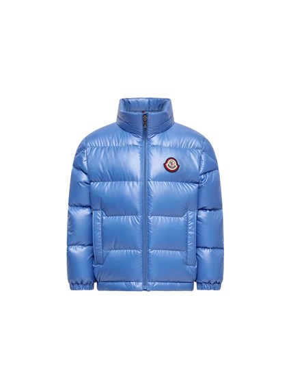 MONCLER ENFANT OPEN BLUE KEVOSER JACKET