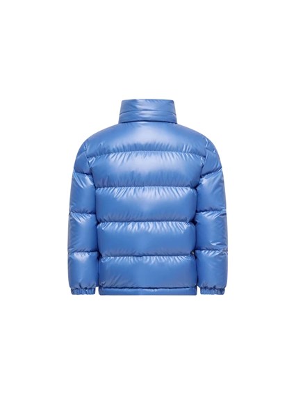 MONCLER ENFANT OPEN BLUE KEVOSER JACKET