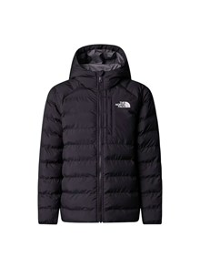 THE NORTH FACE KIDS B REVERSIBLE PERRITO HOODED JACKET TNF BLACK/SMOKED PEARL