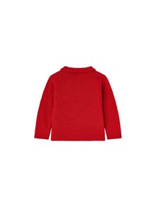 NANAN CARDIGAN ROSSO 06 MESI