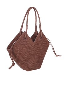 IBELIV BRAIDED LEATHER - TRINITY MEDIUM - CHOCOLATE
