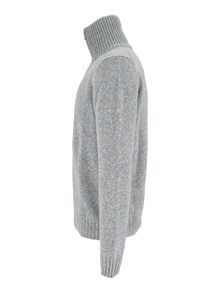SETTE FILI CASHMERE High-neck zip-up knit jacket
