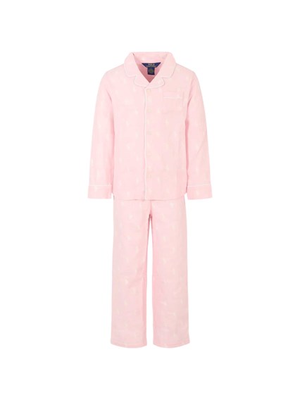 POLO RALPH LAUREN WOVEN LS & PANT SET