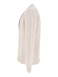 SETTE FILI CASHMERE Shawl-collar knit cardigan