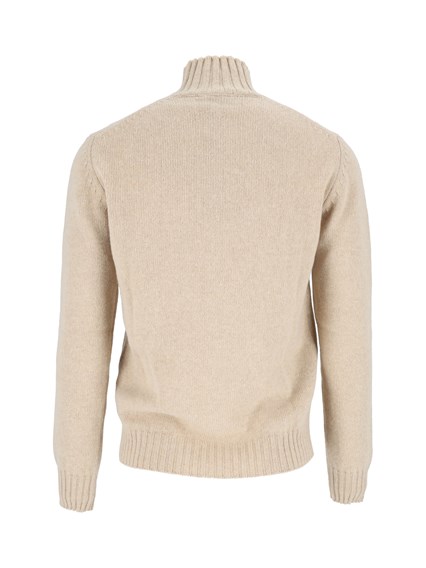 SETTE FILI CASHMERE Men's Vulcano intarsia sweater