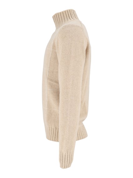 SETTE FILI CASHMERE Men's Vulcano intarsia sweater
