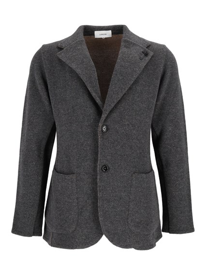 LARDINI MEN'S KNIT JACKET