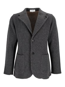 LARDINI MEN'S KNIT JACKET
