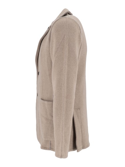 LARDINI MEN'S KNIT JACKET