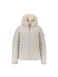 SAVE THE DUCK FINNEGAN HOODED JACKET WITH TEDDY LININ