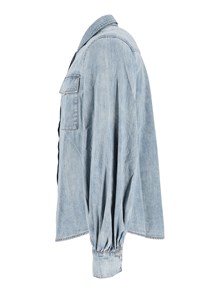 7 FOR ALL MANKIND L/S REGULAR SHIRT Chambray Loft
