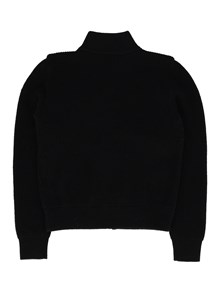 MONCLER ENFANT BLACK CARDIGAN