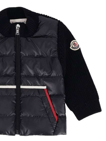 MONCLER BABY NAVY CARDIGAN