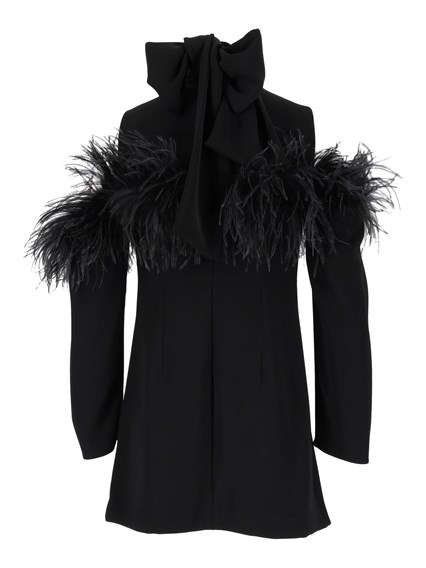 P.A.R.O.S.H. DRESS WITH BOA