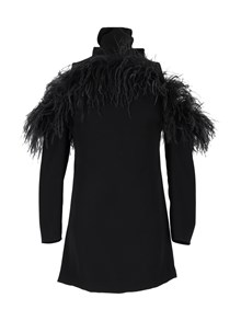 P.A.R.O.S.H. DRESS WITH BOA