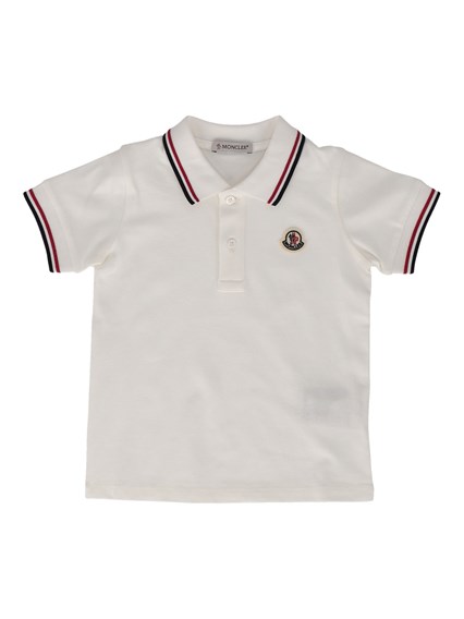 MONCLER BABY NATURAL SS POLO