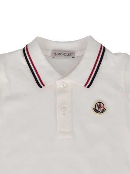 MONCLER BABY NATURAL SS POLO
