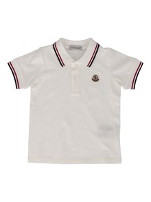 MONCLER BABY NATURAL SS POLO