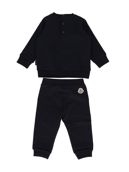MONCLER BABY NAVY KNITWEAR CLOTHING ENSEMBLE