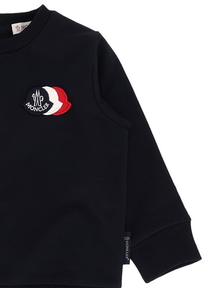 MONCLER BABY NAVY KNITWEAR CLOTHING ENSEMBLE