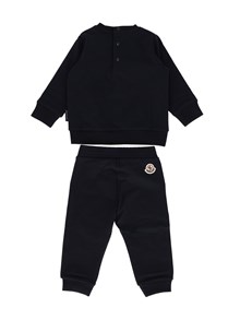 MONCLER BABY NAVY KNITWEAR CLOTHING ENSEMBLE