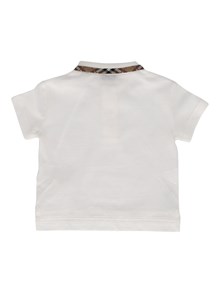 BURBERRY INF BOY POLO SHIRTS