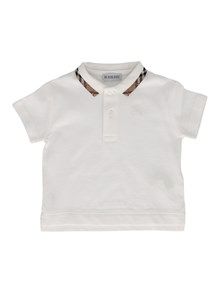 BURBERRY INF BOY POLO SHIRTS