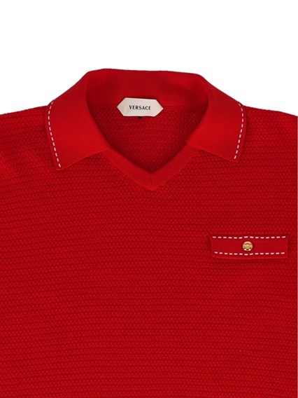 VERSACE KNIT SWEATER IMPUNTURE