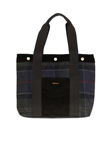 BARBOUR HEALY TARTAN TOTE BAG