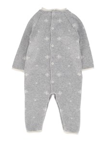PAZ RODRIGUEZ KNIT NEWBORN ROMPER "NEVE"