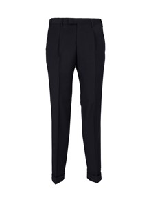 PT 01 Pantalone  - MASTER, 1 Pleat, Diagonal Pockets, Flap Back Pockets, Turn-Up