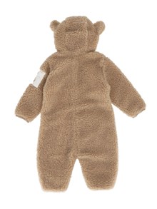 MONCLER BABY BROWN ROMPER