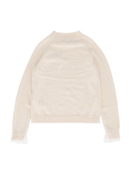 MONNALISA Basic cotton wool sweater