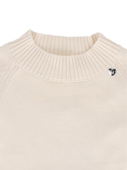 MONNALISA Basic cotton wool sweater